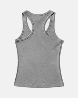 Crew Neck Tank Top with Built-In Bra