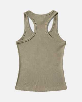 Crew Neck Tank Top with Built-In Bra