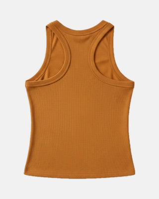 Crew Neck Tank Top with Built-In Bra