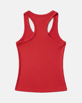 Crew Neck Tank Top with Built-In Bra