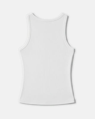Crew Neck Tank Top with Built-In Bra