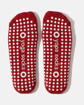 Cross-Strap Anti-Slip Pilates Boat Socks – Regular Style