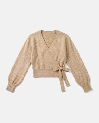 The Tie-Front Knit Crop