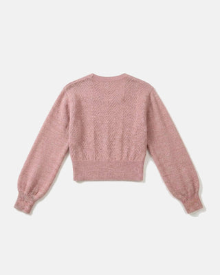 The Tie-Front Knit Crop