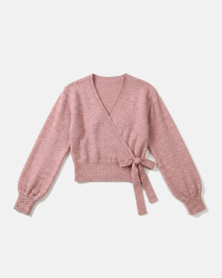 The Tie-Front Knit Crop
