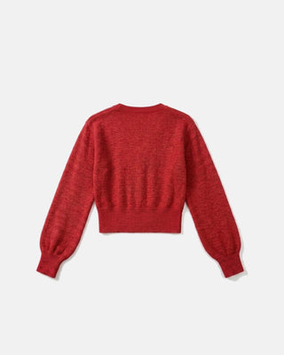 The Tie-Front Knit Crop
