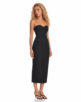 Knit Strapless Slim Fit Dress