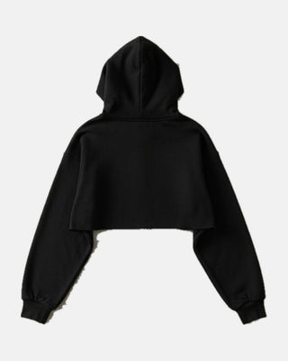 Irregular Cropped Hoodie