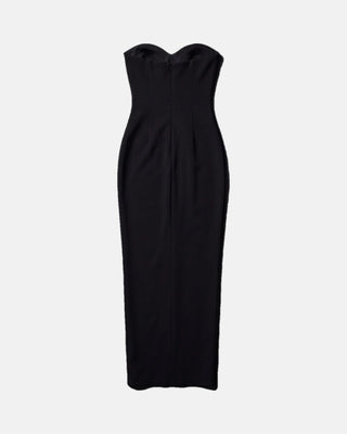 Knit Strapless Slim Fit Dress