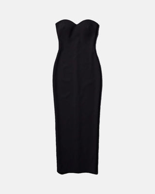Knit Strapless Slim Fit Dress