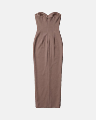 Knit Strapless Slim Fit Dress