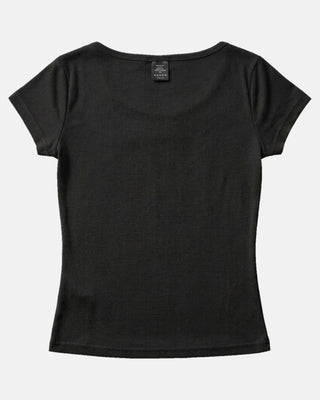 Tie-Front Fitted Tee