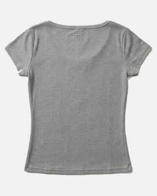 Tie-Front Fitted Tee