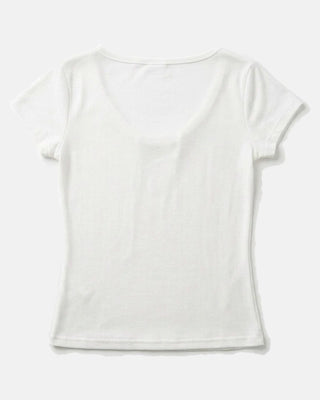 Tie-Front Fitted Tee