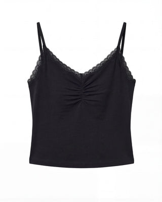 Cotton Bamboo Cropped Cami