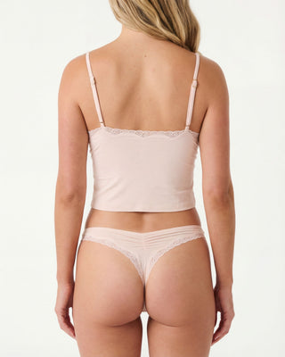 Cotton Bamboo Cami and Thong