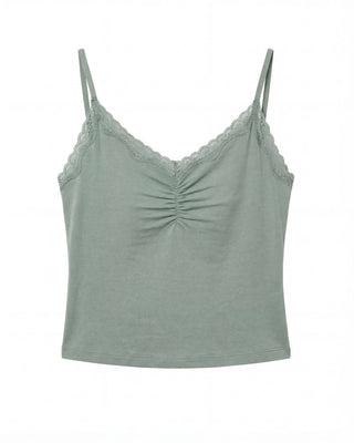 Cotton Bamboo Cropped Cami