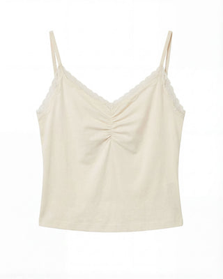 Cotton Bamboo Cropped Cami
