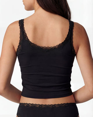 Cotton Bamboo Cropped Tank