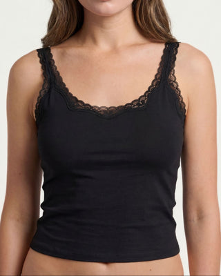 Cotton Bamboo Cropped Tank
