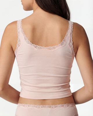 Cotton Bamboo Cropped Tank
