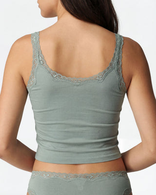 Cotton Bamboo Cropped Tank