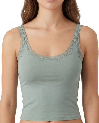 Cotton Bamboo Cropped Tank