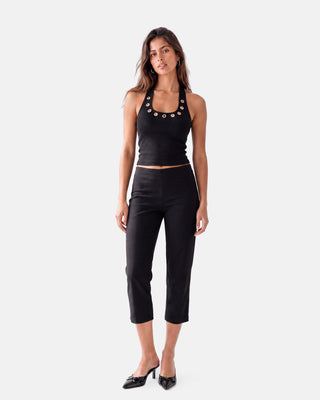 Metal Cutout Halter