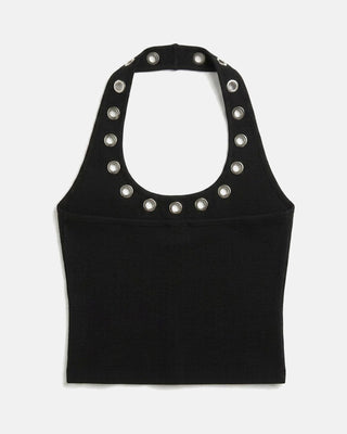Metal Cutout Halter