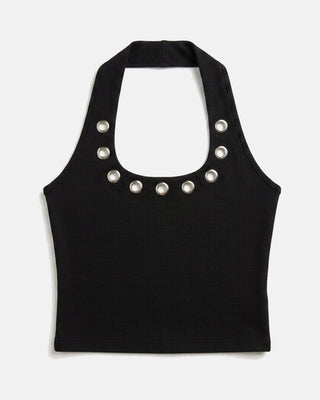 Metal Cutout Halter