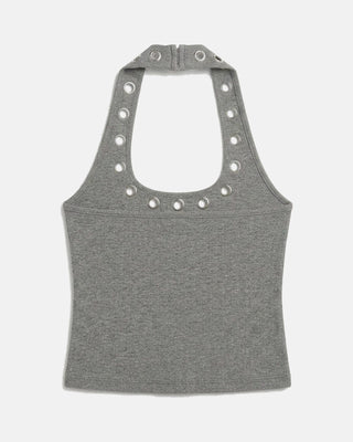 Metal Cutout Halter