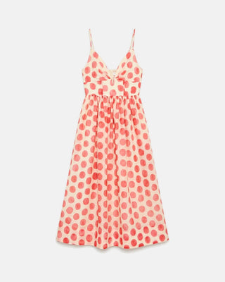 Printed Cami Midi Dress