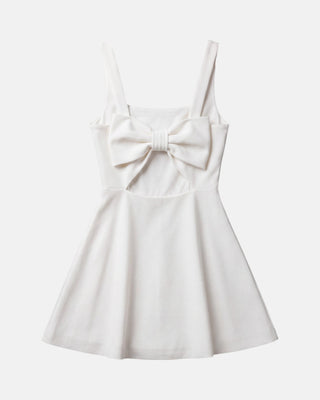 Butterfly Back Tie Mini Dress