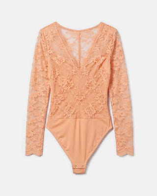 Floral Lace Long Sleeve Top