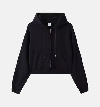 The Crop Zip Sweatshirt