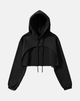 Thin Cropped Hoodie