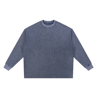 Mineral Wash Waffle Oversized T-Shirt