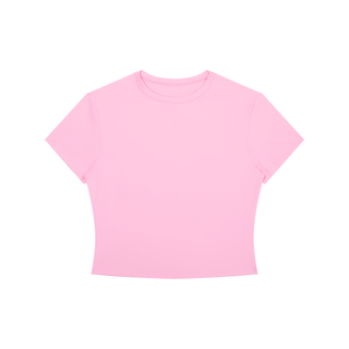 Women's Crewneck Crop T-Shirt