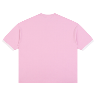 Unisex Color Block Drop Shoulder T-Shirt