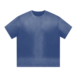 “I” Shape Gradient Washed T-Shirt