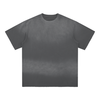 Sun Fade Hand-Frayed Cotton T-Shirt