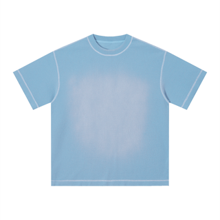 Unisex Sunfade Waffle Boxy T-Shirt