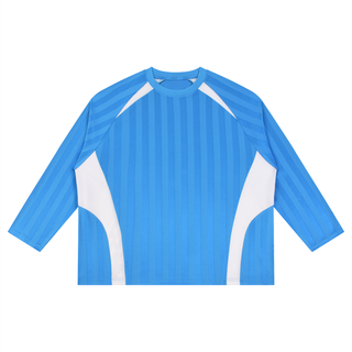 Unisex Color Block Jacquard Soccer Jersey