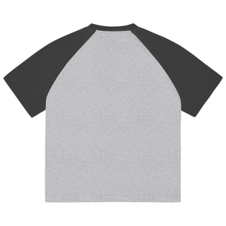 Color-Blocked Raglan Sleeve T-Shirt