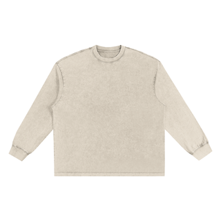 Snow Washed Frayed Edge T-Shirt