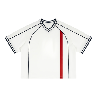 Unisex Boxy V-Neck Soccer Jersey