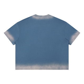 Unisex Boxy Sunfade Vintage Wash T-Shirt