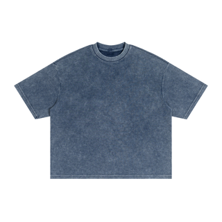 Textured Waffle Washed Boxy T-Shirt