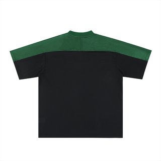 Oversized Mesh V-Neck Soccer Jersey