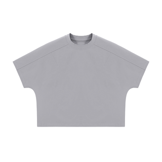 Unisex Boxy Tonal Paneling T-Shirt